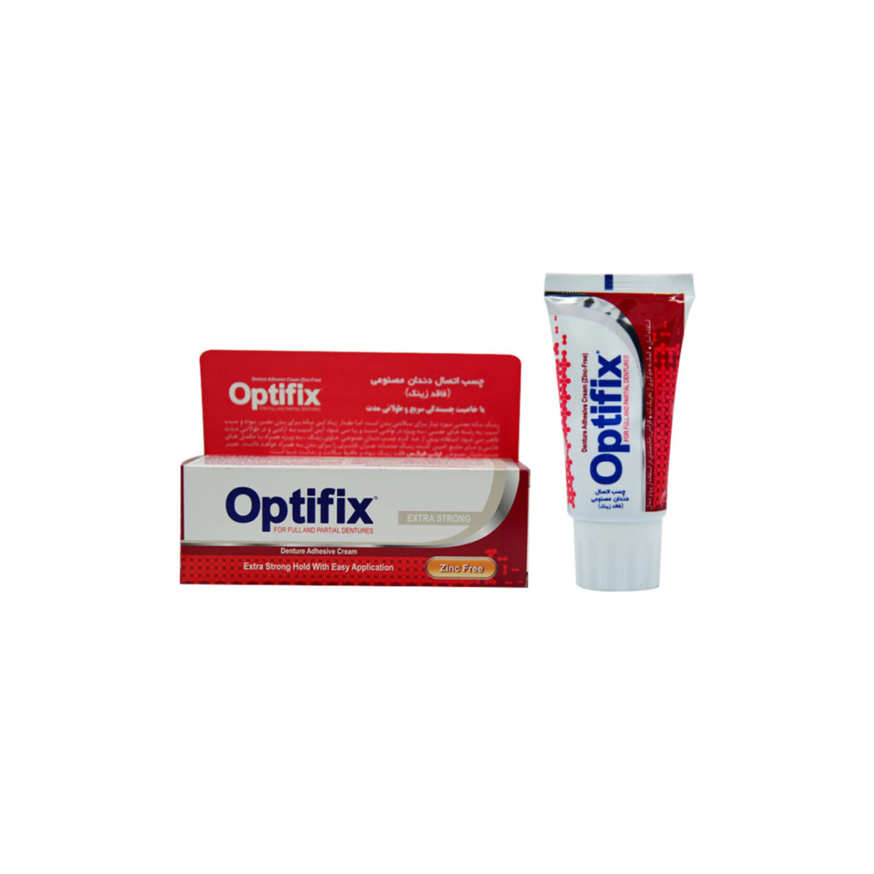 کرم چسب دندان مصنوعی اپتی فیکس Optifix کرم چسب دندان مصنوعی اپتی فیکس Optifix
